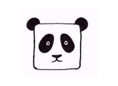 大熊貓簡筆畫一只熊貓三種畫法