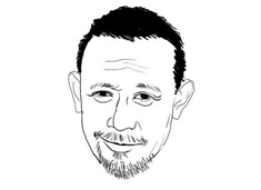 演員姜文簡筆畫圖片